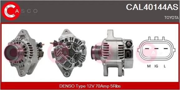 Alternator Brand New HQ CAL40144AS