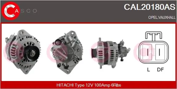 Alternator Brand New HQ CAL20180AS