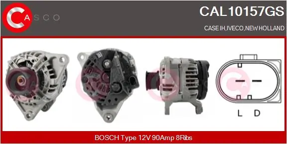 Alternator Genuine CAL10157GS