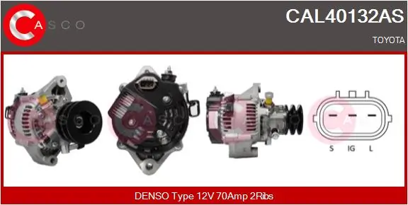 Alternator Brand New HQ CAL40132AS