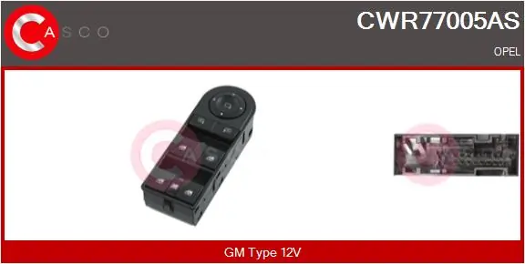 Switch, window regulator Brand New HQ CWR77005AS