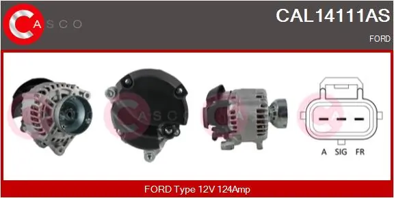 Alternator Brand New HQ CAL14111AS