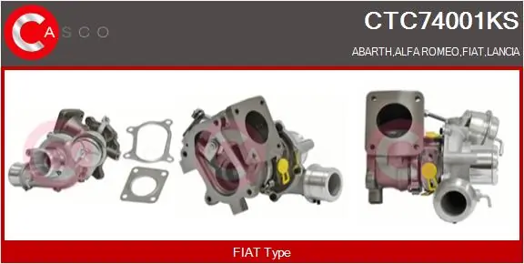 Charger, charging (supercharged/turbocharged) KAYOTAWA CTC74001KS