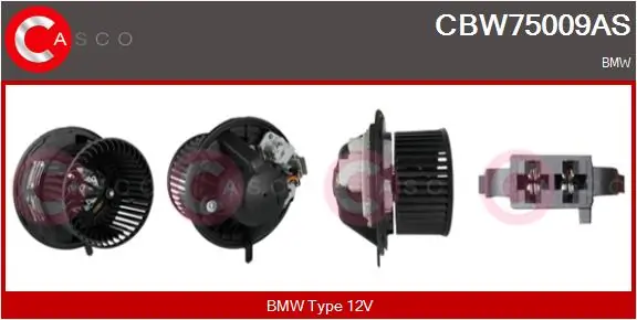 Interior Blower Brand New HQ CBW75009AS