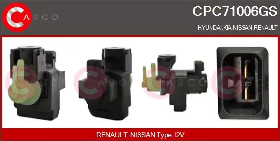 Pressure Converter, exhaust control Genuine CPC71006GS