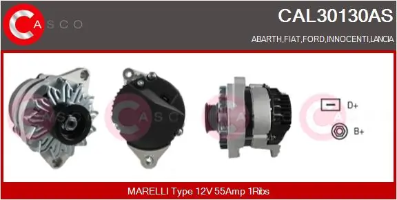 Alternator Brand New HQ CAL30130AS