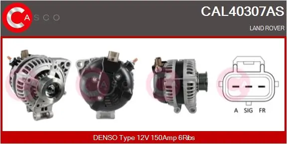 Alternator Brand New HQ CAL40307AS