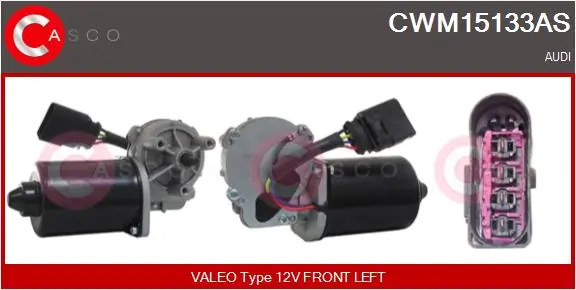 Wiper Motor Brand New HQ CWM15133AS