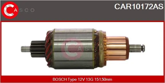 Armature, starter Brand New HQ CAR10172AS