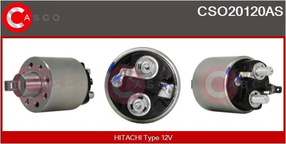 Solenoid Switch, starter Brand New HQ CSO20120AS