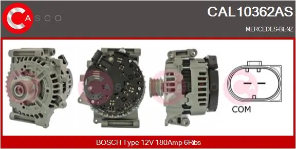 Alternator Brand New HQ CAL10362AS