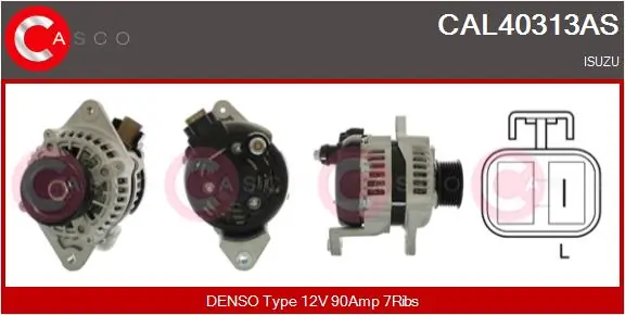 Alternator Brand New HQ CAL40313AS