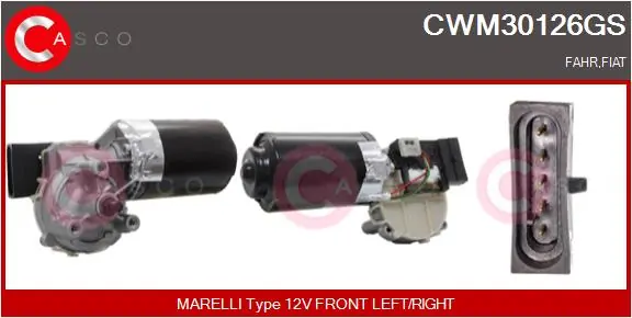 Wiper Motor Genuine CWM30126GS