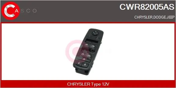 Switch, window regulator Brand New HQ CWR82005AS