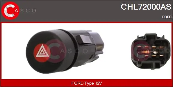 Hazard Warning Light Switch Brand New HQ CHL72000AS