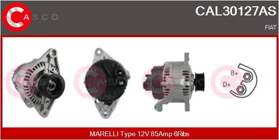 Alternator Brand New HQ CAL30127AS
