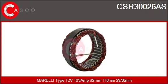 Stator, alternator Brand New HQ CSR30026AS