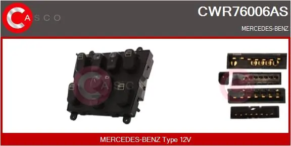 Switch, window regulator Brand New HQ CWR76006AS