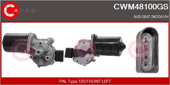 Wiper Motor Genuine CWM48100GS