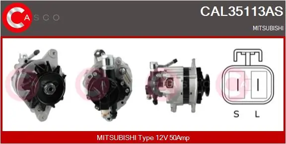 Alternator Brand New HQ CAL35113AS