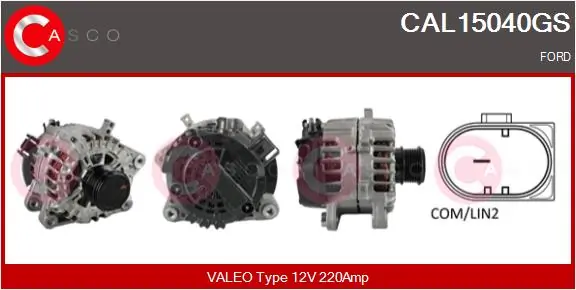 Alternator Genuine CAL15040GS
