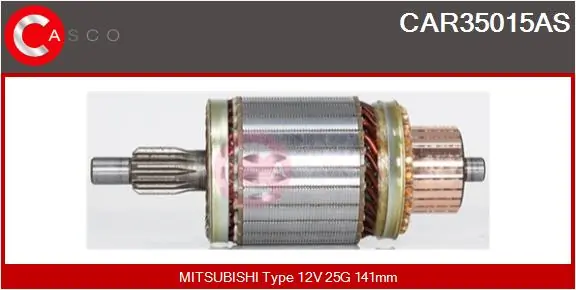 Armature, starter Brand New HQ CAR35015AS