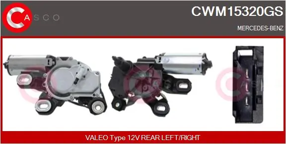 Wiper Motor Genuine CWM15320GS