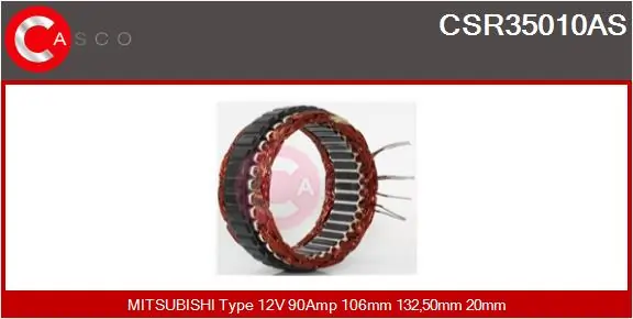 Stator, alternator Brand New HQ CSR35010AS