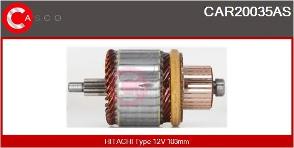 Armature, starter Brand New HQ CAR20035AS