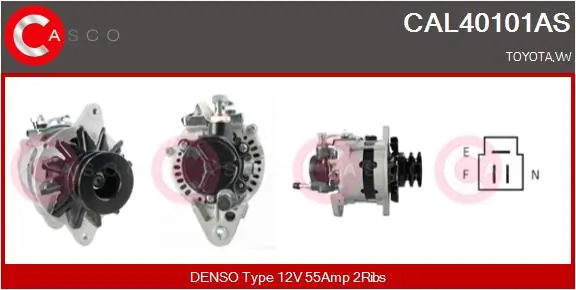 Alternator Brand New HQ CAL40101AS