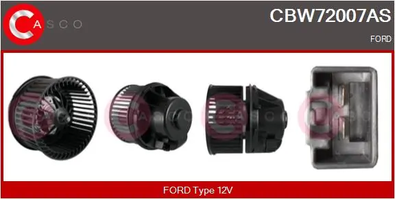 Interior Blower Brand New HQ CBW72007AS