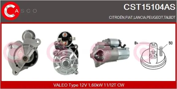 Starter Brand New HQ CST15104AS