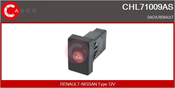 Hazard Warning Light Switch Brand New HQ CHL71009AS