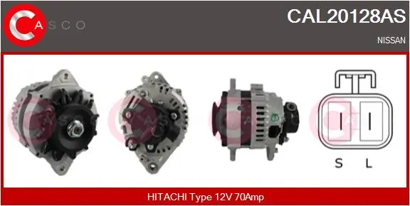 Alternator Brand New HQ CAL20128AS