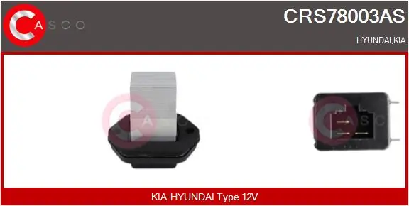 Resistor, interior blower Brand New HQ CRS78003AS