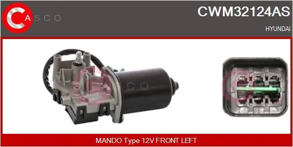 Wiper Motor Brand New HQ CWM32124AS