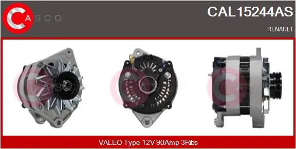 Alternator Brand New HQ CAL15244AS