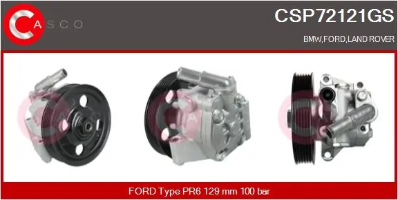 Hydraulic Pump, steering Genuine CSP72121GS