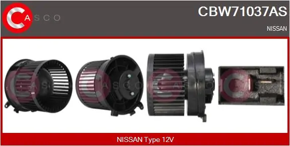 Interior Blower Brand New HQ CBW71037AS