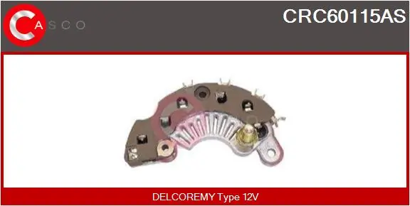 Rectifier, alternator Brand New HQ CRC60115AS