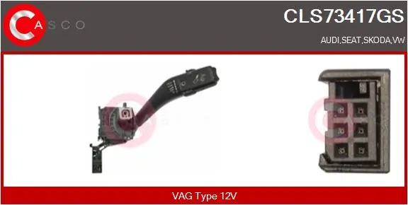 Steering Column Switch Genuine CLS73417GS