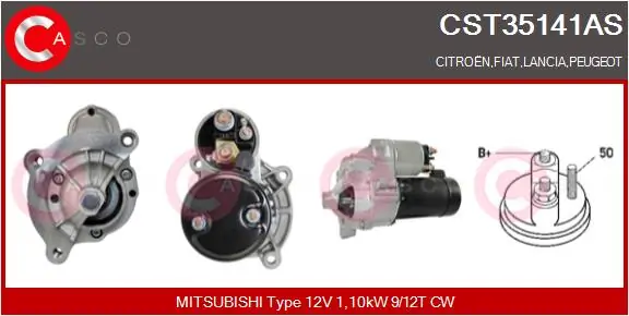 Starter Brand New HQ CST35141AS