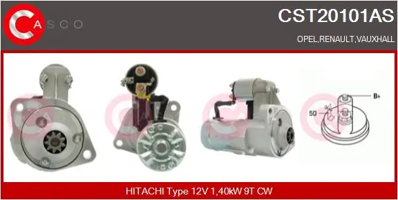 Starter Brand New HQ CST20101AS