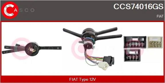 Steering Column Switch Genuine CCS74016GS