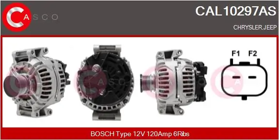 Alternator Brand New HQ CAL10297AS