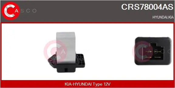 Resistor, interior blower Brand New HQ CRS78004AS