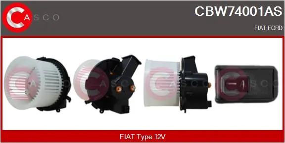 Interior Blower Brand New HQ CBW74001AS