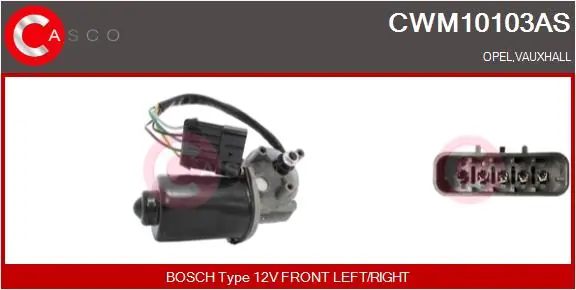 Wiper Motor Brand New HQ CWM10103AS