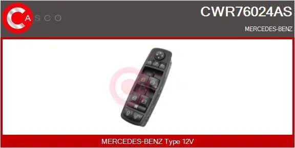 Switch, window regulator Brand New HQ CWR76024AS
