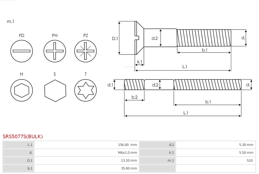 Repair Set, alternator Brand new AS-PL SRS5077S(BULK)